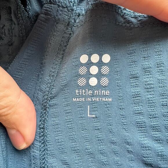 Title Nine Slaycation 2.0 Pants Textured Teal Large - Picture 6 of 14